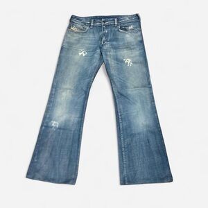 Diesel deadstock ZATHAN selvage stitching/ bootcut 32x32 00772 Italy 🇮🇹 2001